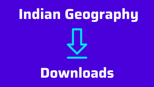 Indian Geography Notes PDF In Hindi