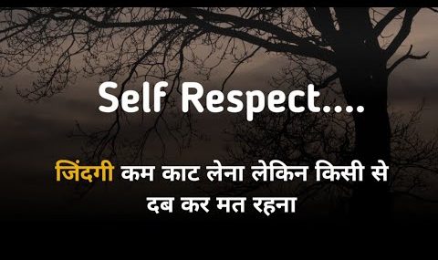 Self Respect Status In Hindi