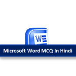 MS Word Online Test In Hindi