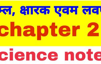 Class 10 Science Chapter 2 Notes In Hindi