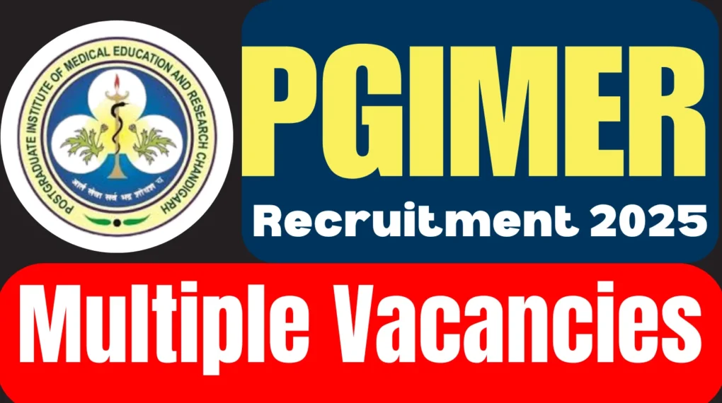 PGIMER सीनियर डेमोंस्ट्रेटर्स भर्ती 2025 – ऑफलाइन आवेदन की प्रक्रिया
