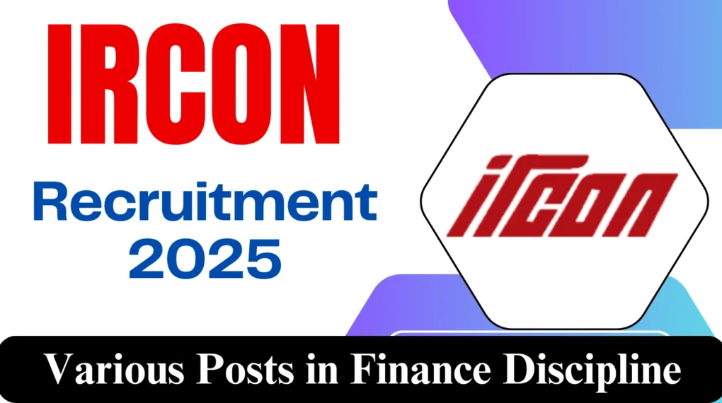 IRCON भर्ती 2025 – 02 प्रबंधक और सहायक प्रबंधक पदों के लिए ऑफलाइन आवेदन करें, अंतिम तिथि 02 मई